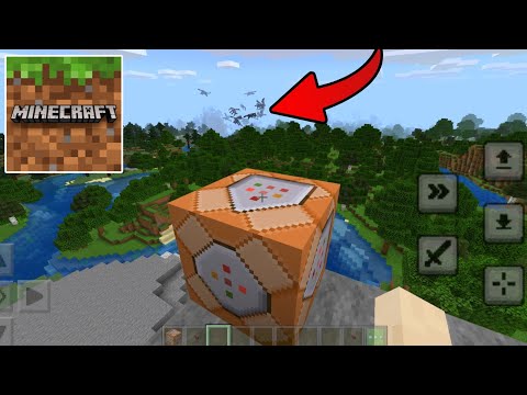 How To SPAWN COMMAND BLOCK in Minecraft PE (Minecraft Mobile Command Block)