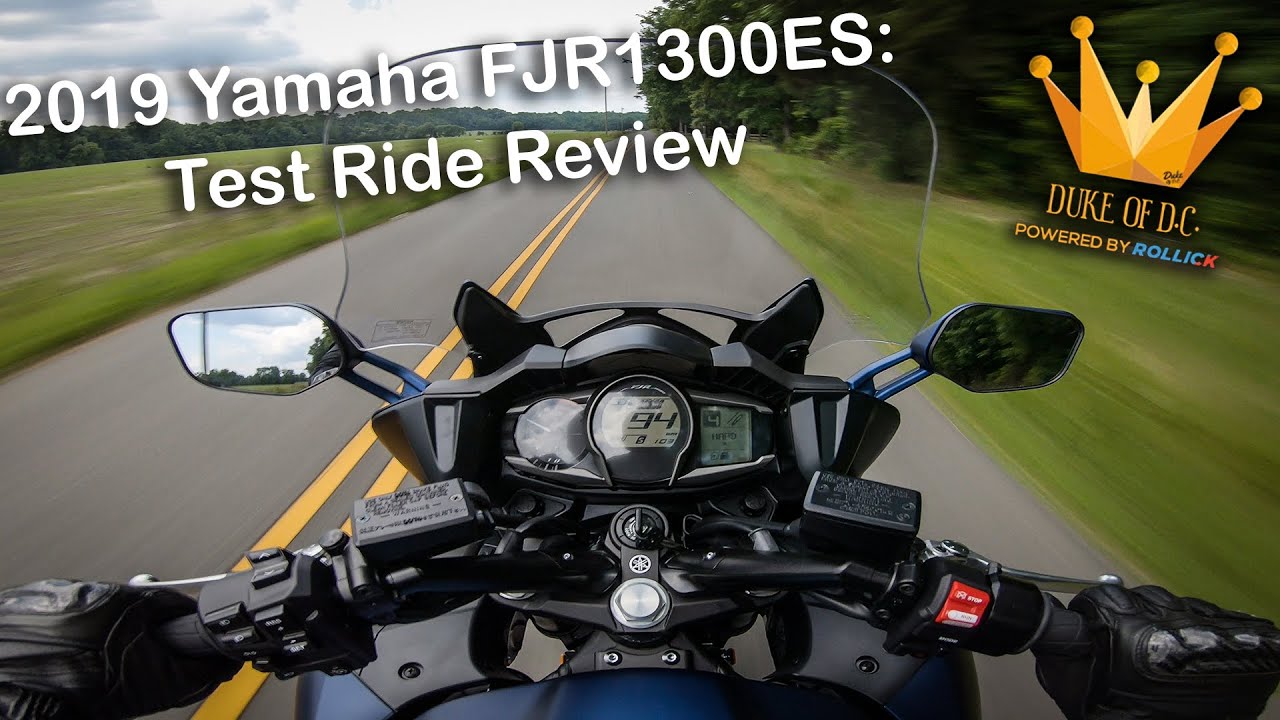 Обзор тест-драйва Yamaha FJR 1300 ES 2019 года [бюджетный спорт-туризм]