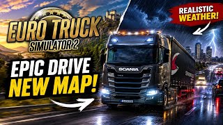 Euro Truck Simulator 2 Realistic Live Gameplay