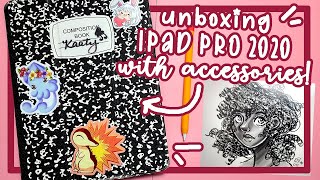 🍎 IPAD PRO 2020 11 Unboxing + Cute Accessories! 🍎