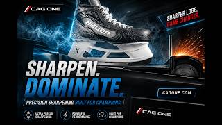 The World’s Easiest Commercial Skate Sharpener | CAG ONE Official Demo