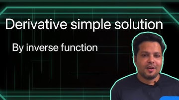 Derivatives | Formulae & Basic Sums | HSC (12th)Science, Commerce & Arts