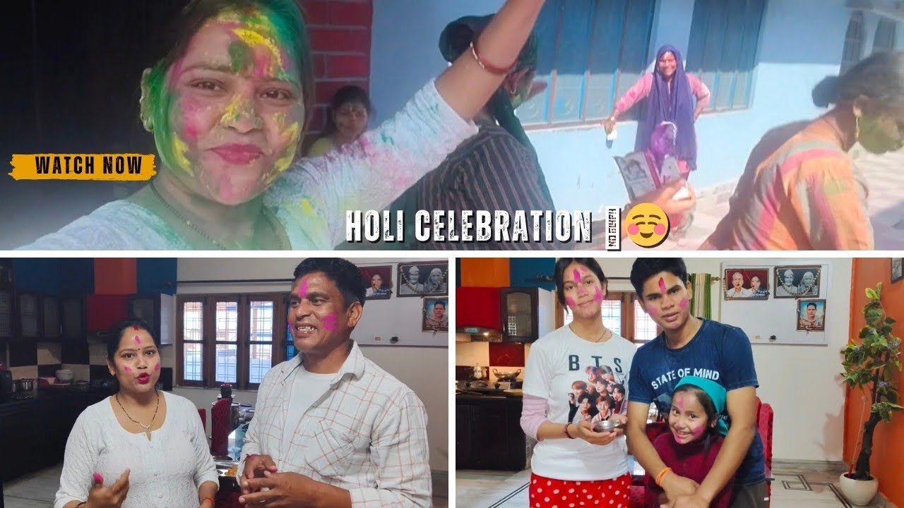 Vlog 116 || Holi celebration ||•4 march 2026 