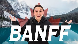 Banff National Park Is Calling!! Johnston Canyon, Lake Louise, and Winter Activities