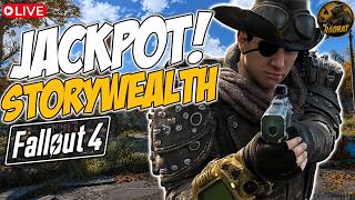 🔴 Fallout 4 LIVE | Starting the Jackpot Quests | StoryWealth 900+ Mods