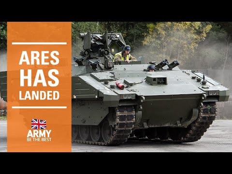 Delivery of ARES | Armoured Vehicle | British Army