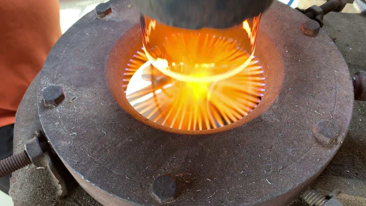 Artisanal Handblown Colored Glass Cups “Recycling” Made in Lebanon