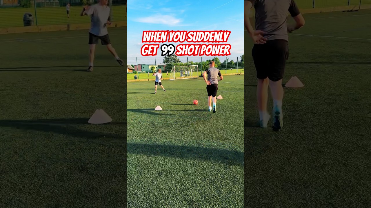 WATCH: The cleanest connection with a football – Timing #shooting #football #soccer #fifa