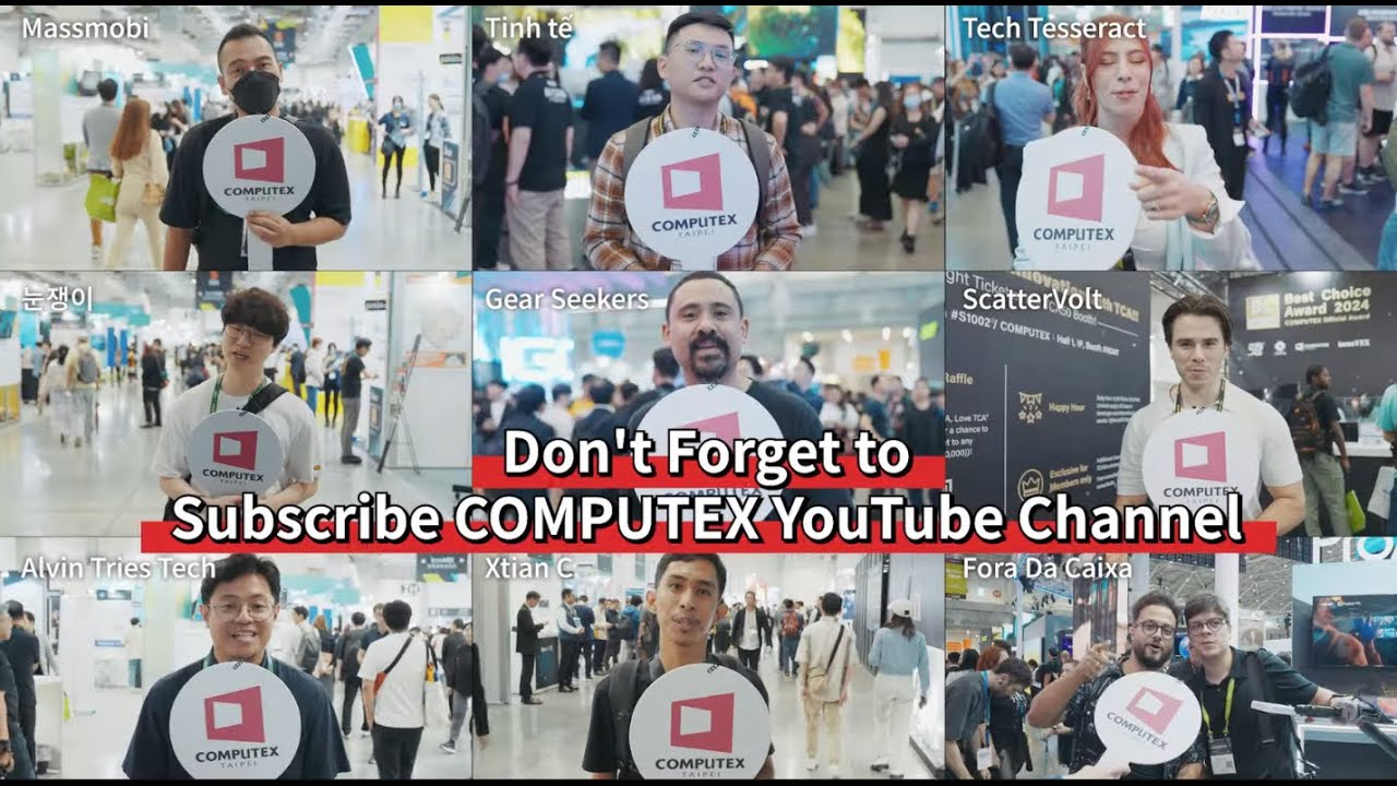 【COMPUTEX 2024】Global Technology Fest - First-Hand Interview from YouTubers