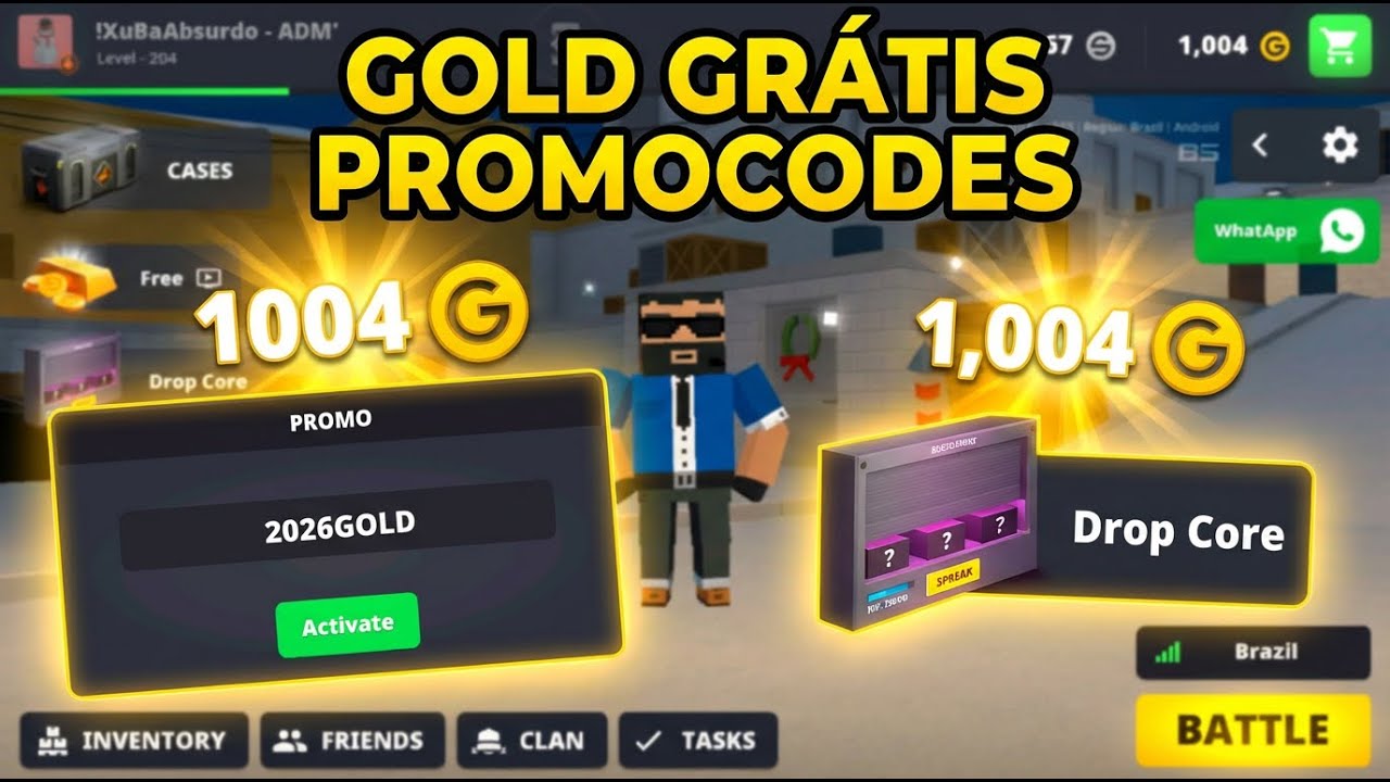 Где найти все промокоды для Block Strike (зарабатывайте много золота)