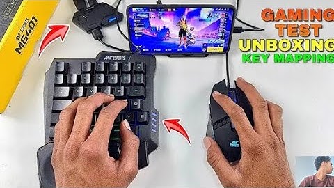 Keyboard or mouse and ANT Esports MG401 unboxing and gaming test setup key mapping full tutorial2k25