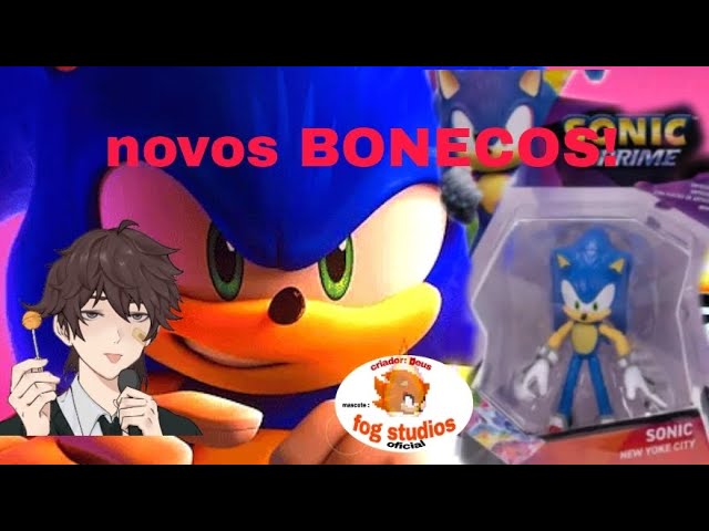 Vazou Os Bonecos de Sonic Prime de Pelúcia e de Colecionar 