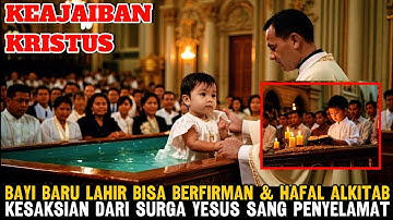 BIKIN HEBOH‼️Bayi yang Langsung Bisa Bicara Firman dan Mengguncang Dunia — Suara Terakhir dari Surga