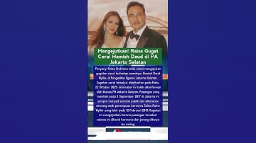 Mengejutkan! Raisa Gugat Cerai Hamish Daud di PA Jakarta Selatan #trending #beritaterkini #viral
