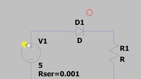 Half wave rectifier simulation in LTspice | Power Electronics using Ltspice