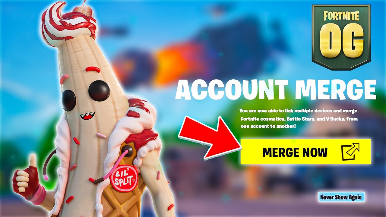 How to merge Fortnite accounts to play on PlayStation, Xbox & Switch -  Charlie INTEL
