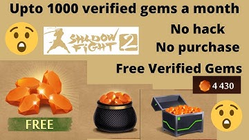 How To Add Free Verified Gems Daily in Shadow Fight 2 With Proofs , No Hacks