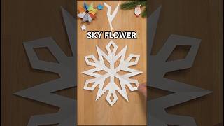 How To Make A Sky Flower Snowflake Out Of Paper Captivating Best School Project Inclart