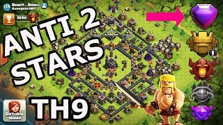 TH9 ANTI 2 STAR WAR BASE 2017 | WITH PROOF IN CLASH OF CLANS screenshot 5