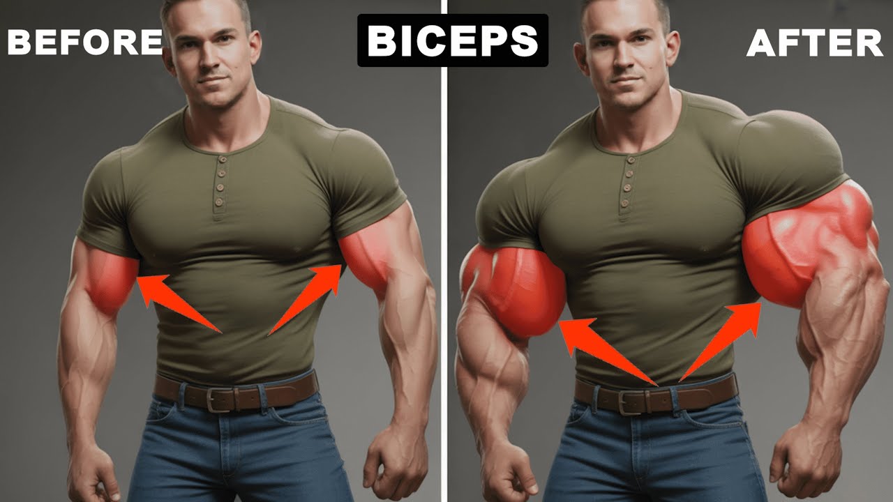 “Best Bicep Workout 2025 | Top Exercises to Build Bigger Arms Fast | Gym Training Guide”