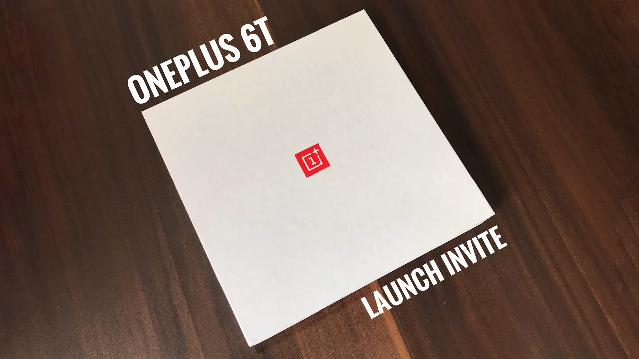 OnePlus 6T Launch Invite Unboxing | OnePlus 6T Launch Event on 30th Oct 2018 New Delhi