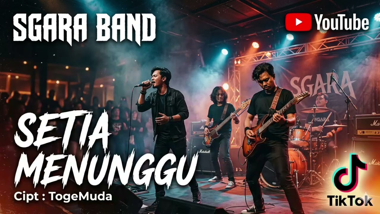 SGARA- Setia menunggu (official sgara band) 
