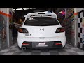 MAZDA 3 MPS EXHAUST COMPIL CATBACK MAZDASPEED SOUND