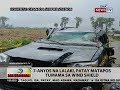 7-anyos patay nang humampas sa windshield ng sasakyan sa Bacolod