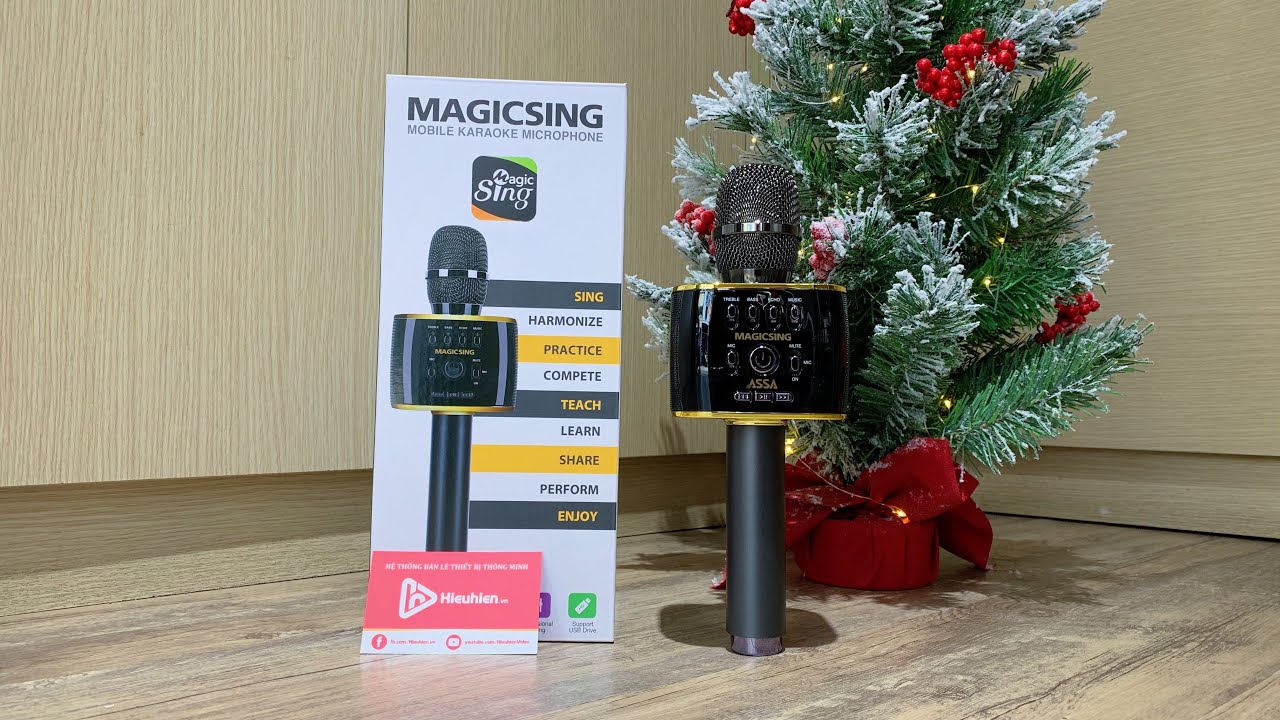 MagicSing MP30 Micro Karaoke Bluetooth Hay, Chính Hãng YouTube