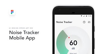 Noise Tracker Mobile App | Figma UI Design Speed Art #002 screenshot 3