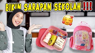 BIKIN SARAPAN MENU BARU UNTUK ALUNA DAN AMANDA SEKOLAH!!