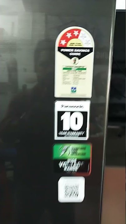 Panasonic refrigerator double door, new model new design