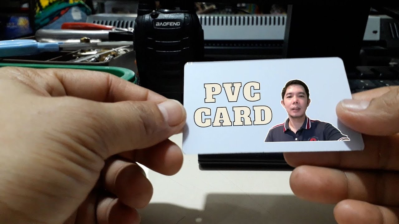 Pvc Form Id PAANO GUMAWA NG PVC ID /TUTORIAL STEP BY STEP - YouTube
