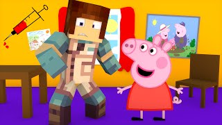 Minecraft: CIRURGIA NA PEPPA PIG  ( Peppa Pig Minecraft)