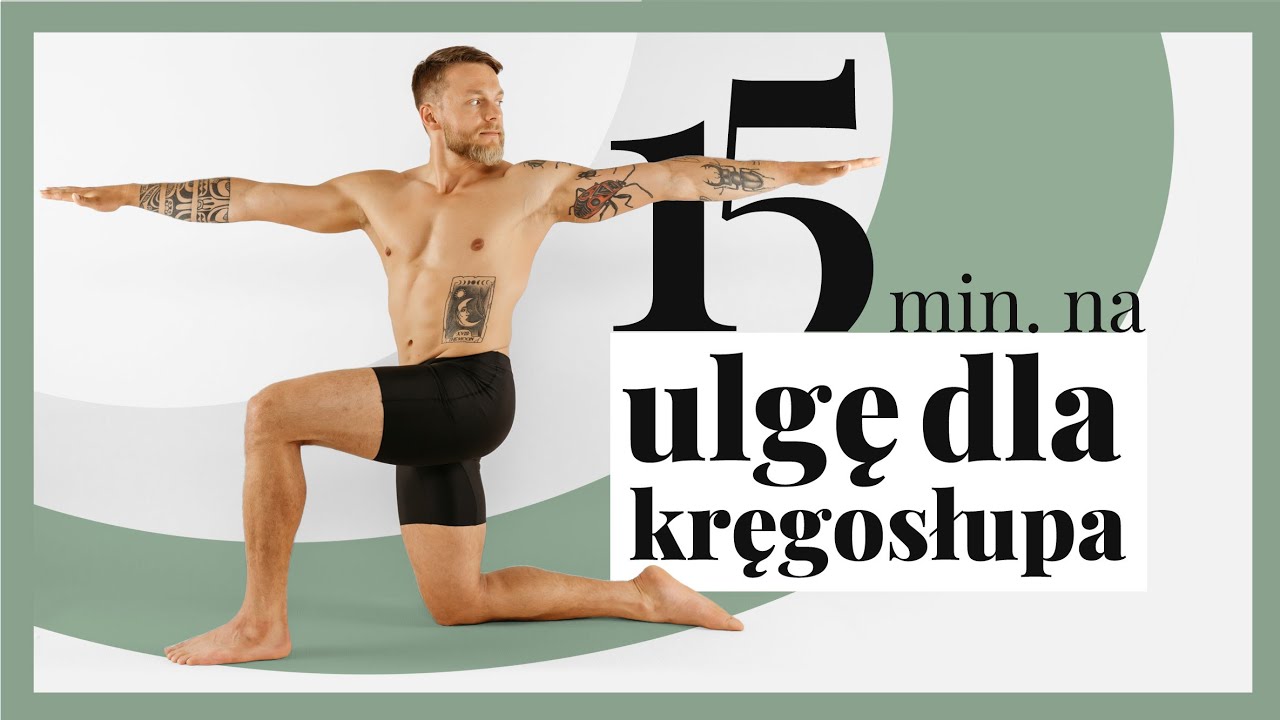 Szybka ULGA DLA KRĘGOSŁUPA - JOGA 15min | POZIOM ★☆☆☆ |