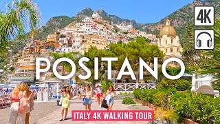 Positano 4K Walking Tour (Italy) - With Captions \& Immersive Sound [4K Ultra HD\/60fps]