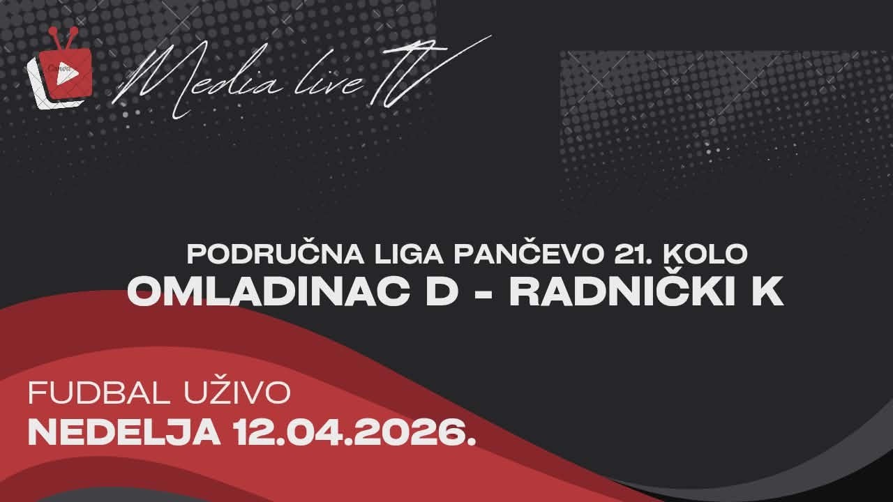 FK Omladinac (Deliblato) - FK Radnički (Kovin) UŽIVO (12.04.2026)