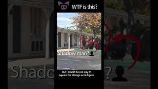 SHADOW MAN Caught on Camera? 👤 #Shorts
