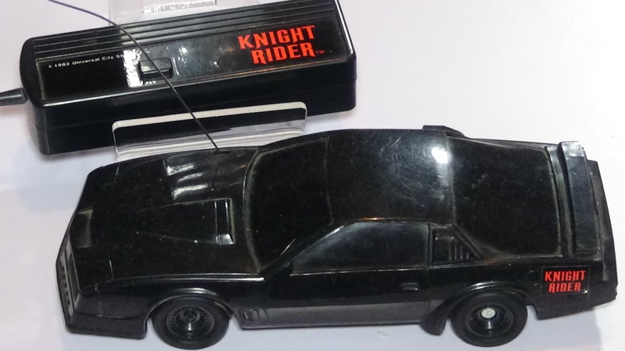 KNIGHT RIDER ラジコンカー Knight Rider 1980s radio control KITT - YouTube