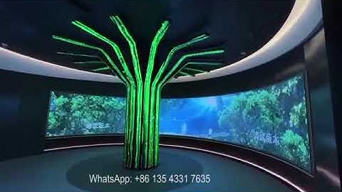 Curved flexible led video wall Fine led wall P1 875