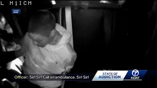 Officer uses narcan to save man’s life after overdose in police car