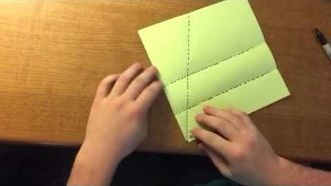 Week3 origami -trisecting an angle