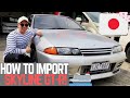 So Importieren Sie Autos Aus Japan Fahren Sie Meinen NEUEN Nissan R32 Skyline GTR