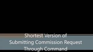 Short Version of Command Commission Tab