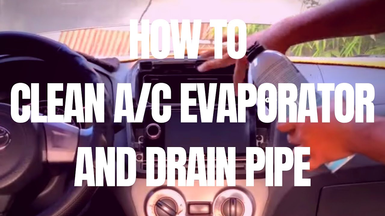 Как обслуживать испаритель и дренажную трубу кондиционера — Toyota Wigo, Ayla, Agya, Perodua Axia