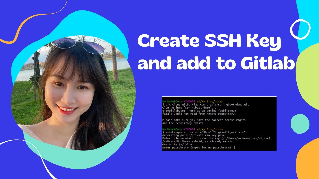 #Git #SSH | How to create SSH key and add to GitLab - YouTube