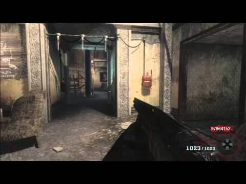 Black Ops 1 modded lobbies gameplay showing a Zombies match with an unusually high score display