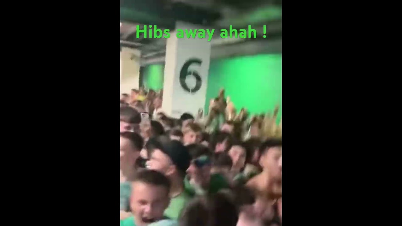 Hibs away ahah u like it ahah !# hibs 