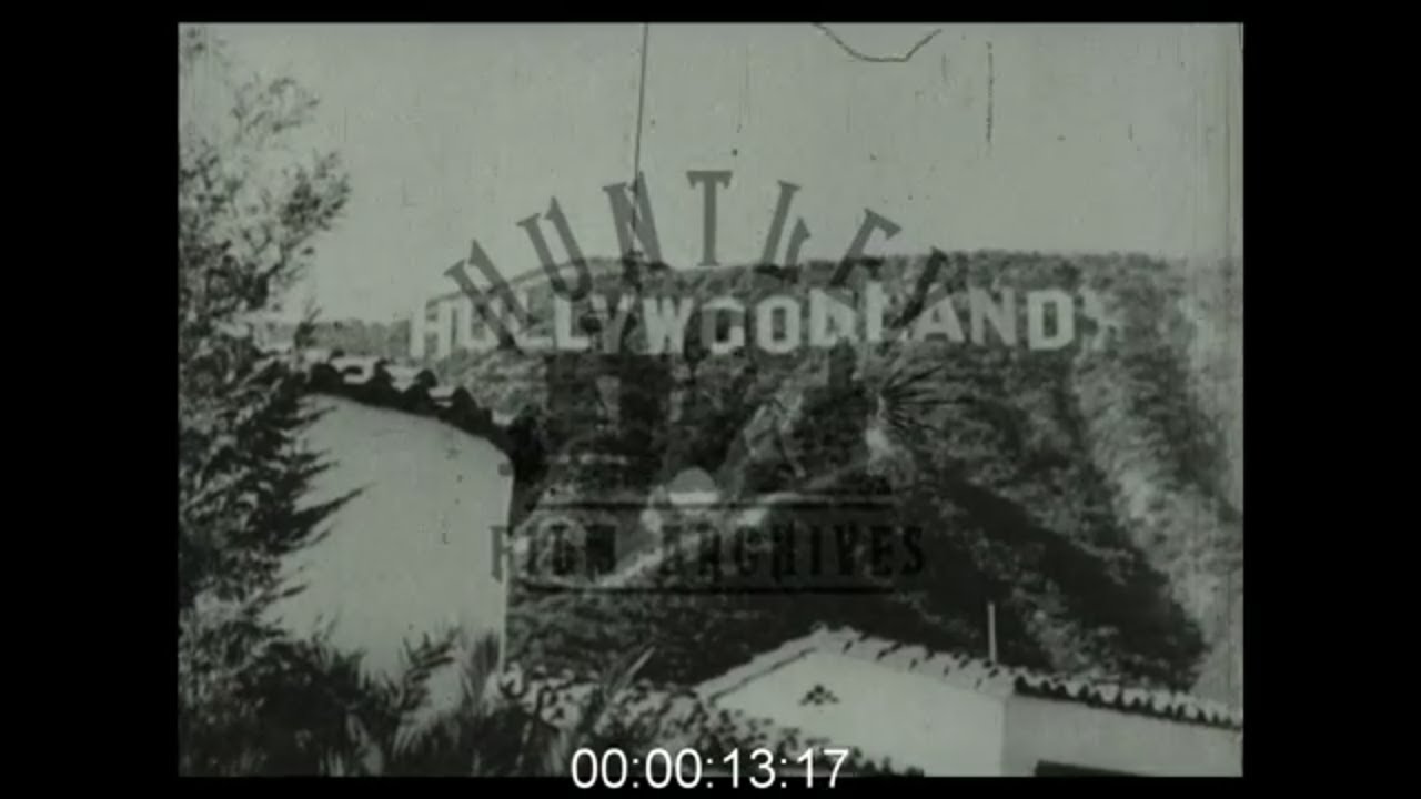 Tour around Hollywood and Celebrities in the 1930s - Film 1003027