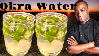 Okra water drink 15 minutes before bed!!